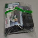 Silicone Under Sink Mat 22" x 22", kitchen Essentials and Gadgets, Shelf liner and Cabinet Protector, Home Organizers and Storage, Waterproof Bathroom Tray (Black)