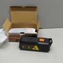 Electric Mouse Trap Zapper with Powerful Voltage, Effective Electronic Mouse Traps Indoor for Home, No-Touch Disposal, Reusable Mice Catcher for Kitchen, Living Room, Garage and More (2, Black)