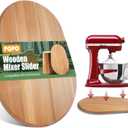Wooden Mixer Slider Compatible with KitchenAid 6/7/8 Quart Bowl-Lift Stand Mixer, Kitchen Countertop Sliders