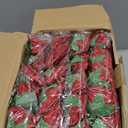 AmyHomie Artificial Flower Dark Red Rose 100pcs Real Looking Fake Roses w/Stem for DIY Wedding Bouquets Centerpieces Arrangements Party Baby Shower Valentines Day Christmas Tree Decorations