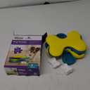 Outward Hound by Nina Ottosson Dog Tornado Treat Puzzle Dog Toy, Level 2 Intermediate, Blue (Dog Tornado (Yellow and Blue))