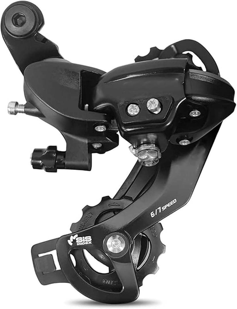 RD-TX800 8 Speed Rear Derailleur, Direct Mount for Hybrid, Commuter, Mountain, Road & Snowmobile Trail Bikes, Universal Replacement with High Compatibility