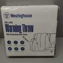 Westinghouse Heated Throw Blanket, Electric Blanket Throw with 6 Heating Levels and 2-10 Hours Time Settings, Flannel to Sherpa Super Cozy Heated Blanket Machine Washable, 50x60 inch, Charcoal