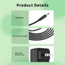 AC Adapter Power Supply 9V 2A, DC Plug 5.5 x 2.1mm & 2.5mm for LED Strip Light CCTV Camera Router Modem Toys DVD IR Illuminator ADSL Cats DVR LED Lights Tablets Speakers Webcams Transformer