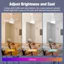 Socket Fan Light, Ceiling Fans with Lights and Remote Control, Powerful Airflow,17 inch E26 Base Quiet Dimmable Ceiling Fans for Bedroom,Bathroom, Kitchen, Living Room,1200 Lumens (3 Blades)