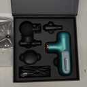 Super Mini Massage, Percussion Deep Tissues Muscle Massager, Compact Sports Travel Massage, Portable Handheld Massager for Home, Gym, Office, Outdoors (Green)