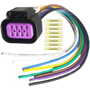 8 Wire Electronic Throttle Body Connector Harness Pigtail for 2003-07 Chevy Silverado 1500 Tahoe Colorado Trailblazer GMC Yukon Canyon Cadillac Escalade ESV Saab DBW Vortec 4.8 5.3 6.0 LQ4 LQ9 LM7