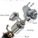 Starter Motor for:-Honda CRV 2007-2011 2.4L, Accord 2006-2012 2.4L, Civic Si 2006-2011 2.0L, Element 07-11, for:-Acura TSX 2006-2014 2.4L, 12V 1.6KW 9-Teeth, Replace OE# 17960N 31200R40A01