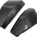 H RUO Motorcycle Left & Right Side Battery Fairing Covers Compatible with Honda VTX 1300 Retro Spoke Tourer 2003-2009