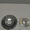 WEERSHUN Indestructible Trimmer Head, Shirem Razorsharp Trimmer Head, Steeledge Pro-Grade Trimmer Set, 6‘’ Steel Edge Trimmer Head Replacement with Universal Adapter Kits