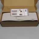 Faux Linen Curtain Black Out 96 inch Long, Memory Trained Pinch Pleated Vertical Drape for Loft/Home Office, 1 Panel, W52 x L96, Natural