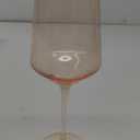 Blush Pink Wine Glasses Set of 6-15 oz, Unfading Color, Hand-blown Wine Glasses, Pink Goblets, Pink Drinking Glassed - Wedding Engagement Valentines Day Gifts for Wine Lovers
