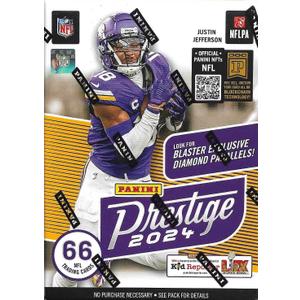 2024 Panini Prestige Football Trading Cards Blaster Box