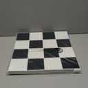 Art3d 10-Pack Heavy-Duty Peel and Stick Backsplash, 12x12 Inch Self-Adhesive Wall Tile Stick on Kitchen Countertop, Black & White