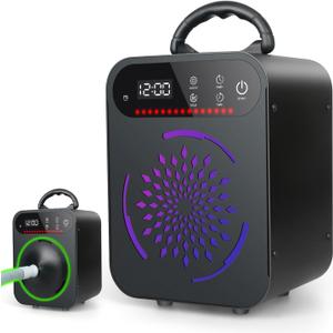 Ozone Generator 60000mg,YuanFan Ozone Machine Air Ionizer odor removal for Home/Smoke/Garage/Pet odors/Car, 8000 Sq.Ft,Ventilation Hose for Tight Spaces with Poor Air Circulation