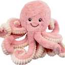 My Super Star Octopus Stuffed Animals Plush Toys for Kids Girls Boys Friends Family Birthday Xmas Gift Present Sea Critters (Pink, Medium (15.7''))