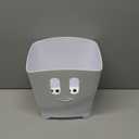Ubbi Freestanding Bath Toy Organizer Bath Caddy with Removable Drying Rack Bin and Scoop for Toddlers and Baby, Gray