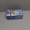 Findway Ski Goggles OTG - Over Glasses Snow/Snowboard Goggles for Men, Women & Youth - 100% UV Protection (A4-black Frame Silver Lens(10%))