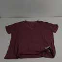 EyMuse 1PCS T Shirts Short Sleeve V Neck Tees Womens Fashion Tops Trendy Soft 2025 Casual Summer Spring Outfits Clothes 2XL