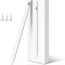 Stylus Pen for iPad Pencil 10th Generation, 3X Fast Charge Apple Pencil with Palm Rejection & Tilt Sensitivity, Compatible for 2018-2025 iPad 6/7/8/9/10/11, Pro 11"/12.9"/M4, Air 3/4/5/M2/M3, Mini 5/6 (White)