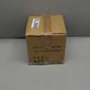 DILATATA Set of 2 Ceramic Planter Pots with Drainage Hole and Saucer, Round Flower Pot Hobnail Modern Planter Pots for Indoor & Outdoor Plants - 4 Inch & 6 Inch, Blue