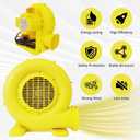 Bounce House Blower, 380W 0.51HP Powerful Inflatable Blower Portable Air Blower for Inflatables, Bouncy Castle, Jumper, Water Slide, Bounce House, Leaf Blower Corded