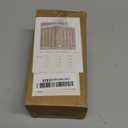 Biscaynebay Wrap Around Bed Skirts for Queen Beds with Short Drop of 12", Light Camel Adjustable Elastic Dust Ruffles Easy Fit Wrinkle Resistant Silky Luxurious Fabric Machine Washable