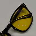 Night Driving Glasses for Men Women, Anti Glare Polarized Yellow Lens Night Vision Glasses for Nighttime/Rainy/Foggy (A03 Black+clear/Yellow Night Vision Lens 2 Pack)