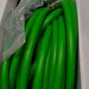 YAMATIC Super Flexible Pressure Washer Hose 50FT for Power Washer Replacement, Kink Resistant Extension With Leak-Free M22 Female & 3/8" Quick Connect Adapters, 1/4" 3200 PSI, Green