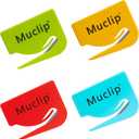 MUCLIP 4 Pack Letter Opener Set - Invisible Blade,Envelope Opener for Mail,Parcels,Wrapping Paper,Office and Home Use, Ergonomic ABS Plastic Multi-Purpose Envelope Slitter Tool