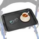 PLANET WALK Mobility Rollator Tray Accessory for Walkers and Rollators, Tool-Free Assembly, Multipurpose Tray for Eating, Crafts, Laptop