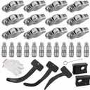 Dokili 12 Pcs 5184296AH Rocker Arm and Lifter Kit w/Cam Phaser Locking Tool Fit for Chrysler 200 300 3.6l 2011-2019 Jeep Cherokee Grand Wrangler Dodge Durango Charger Grand Caravan Ram Promaster