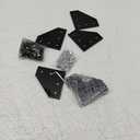 8 Sets 10 Series Aluminum Extrusion Profiles Corner Brackets 1010 90Deg Right Angle Black L Connectors wtih T Slot Nuts and Bolts for 1" x 1" 1 Inch 10/10 Slot Extruded Aluminum Connect