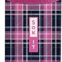 Sok It BotlSok Water Bottle Sleeve Insulated Neoprene Cover (Berry Plaid, Fits 32oz Nalgene)