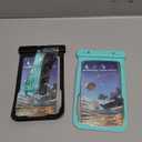 2 Pcs Waterproof Phone Pouch, Universal Waterproof Phone Case for iPhone Samsung Google Up to 7.3'', IPX8 Water Proof Cellphone Dry Bag for Snorkeling Swimming Beach Kayak Cruise Essentials
