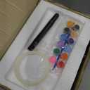 Winlyn 6 Sets DIY Ceramic Owl Succulent Pots Paint Craft Kit, Unpainted Ceramic Bisque Owl Flowerpots with Drainage Hole, Ready to Paint for Kids Classroom Craft Project Activity