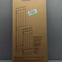 14"W x 24"H Lifetime Vinyl, TailorMade Four Board Joined (2 Batten), Board-n-Batten Shutters, w/Shutter-Loks (Per Pair), French Roast