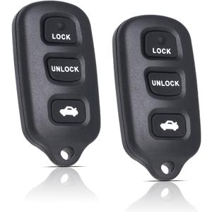 MechanMagic Key Fob Remote Replacement Compatible with Toyota Camry, Matrix 2003-2008, Solara 2002-2003, Sienna 1999-2003, Pontiac Vibe 2003-2008 Keyless Entry Remote Control GQ43VT14T 89742-AA030