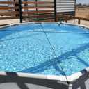 SAFANA 12 Pack Hook and Loop Fasteners for Pool Cover with Pull Rings or Holes On Edge, 2 Pack Elastic Rope Hook for 12FT Framed Prism Pool, Windproof Fixed Accessory, Cable Wires Strap Organize