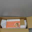 Medium Sized Orthopedic Dog Beds, Donut Calming Pet Beds with Comfort Foam Support, Fluffy Non-Slip Couch for Dog and Cat, with Washable and Indestructible Cover, 32 Inches, Beige