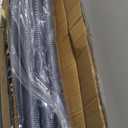 U.S. Pool Supply Pool Vacuum Hose, 8 Piece Pool Hose Set - 40" Blue Flexible Spiral Wound Connector Sections with 1.5" Male & Female Cuff Ends, Replacement Fits Most Inground Automatic Cleaner Brands (Gray)