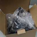 Brightown Outdoor String Lights, 50FT 25 G40 Bulbs Shatterproof Patio Lights, IP65 Waterproof Dimmable Hanging Connectable Globe LED Outdoor Lights for Backyard, Bistro, Porch, Deck, Balcony (Black)