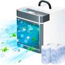 Portable Air Conditioner with Upgraded Leak-Proof Ice Cooling Technology, Mini Personal Air Cooler with 3 Speeds for Room Office Bedroom Tent Greywhite3