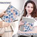 10 x 2026 Planner, Weekly and Monthly Calendar Planner Book, Jan 2026 - Dec 2026, Planning Agenda for Desk Accessories and School Supplies - A5 (6.3'' x 8.5'') (Blue Flower)