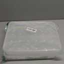 Deviled Egg Containers with Lid, (Set of 2), Stackable Deviled Egg Carrier for 48 Eggs, Clear Egg Holder for Fridge with Lid, Portable Plastic Deviled Egg Tray for Party, Easter Eggs Tray