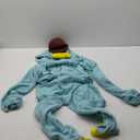 Wishliker Adult Onesie Animal Pajamas Halloween Cosplay Costumes Party Wear Blue (Large)