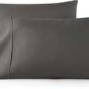 HC Collection Pillow Cases Standard Size/Queen Size Set of 2- Microfiber, Extra Soft Pillowcases - Easy Care & Machine Washable - Cream