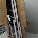 Babelio Baby Gate Extra Wide, Auto Close Dog Gate Pet Gate for House Stairs Doorways Fireplace (White, 104" Wide Gate - 5 Panels)