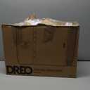 Dreo Smart Wall Heater, IP24 Electric PTC Space Heaters for Indoor Use, 30 Oscillation, Adjustable Thermostat, Remote Control, Works with Alexa, 24H Timer, Easy-mounted for Bedroom, Office, Home (White)