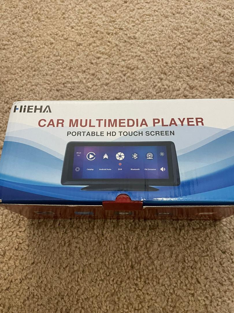 Hieha Car Multimedia Player Portable HD Touch Screen